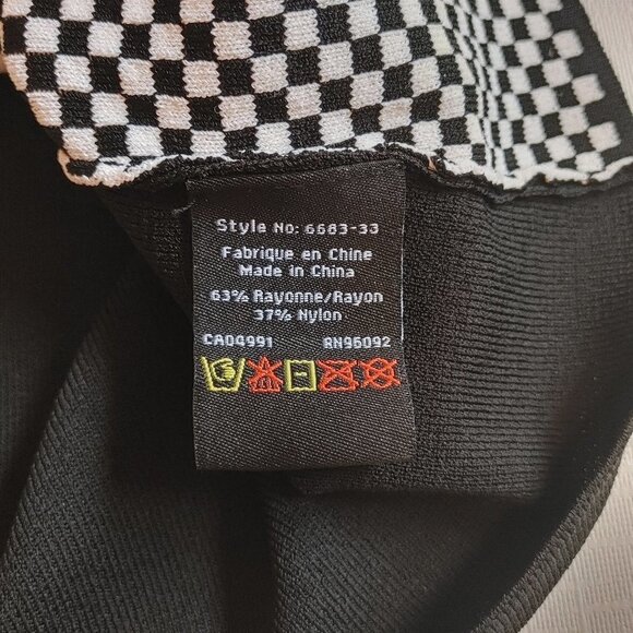 ATTRACTIVE Women's Sweater Vest Racing Stripe M - Picture 3 of 4